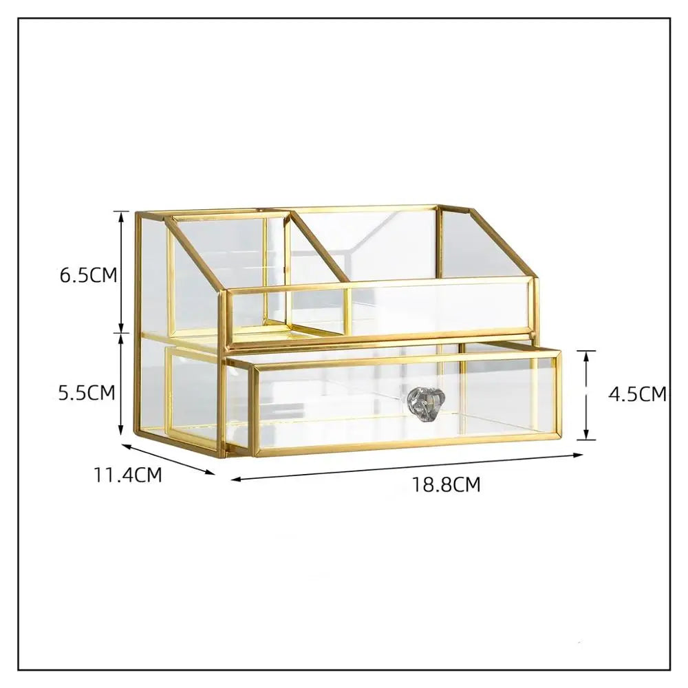 Gold/Silver Makeup Organizer